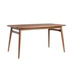 Mid-Century Modern 59 Wood Dining Table