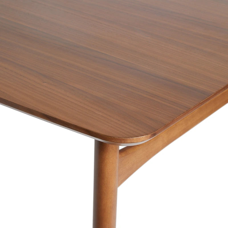 Mid-Century Modern 59 Wood Dining Table
