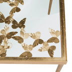 Marylin Antique Gold Leaf Butterfly Desk