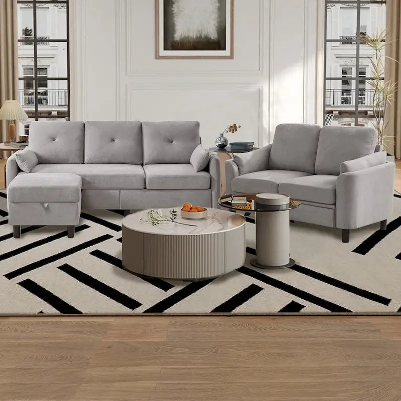 3 Piece Living Room Sets