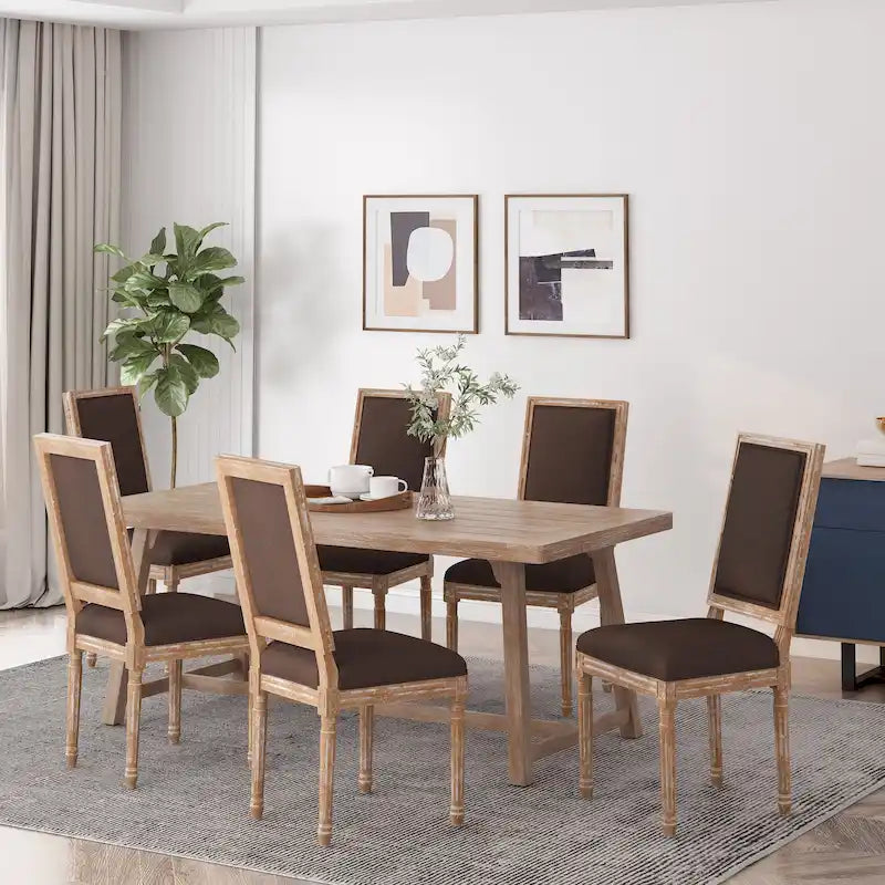 Regina Wood Upholstered Dining Chair by