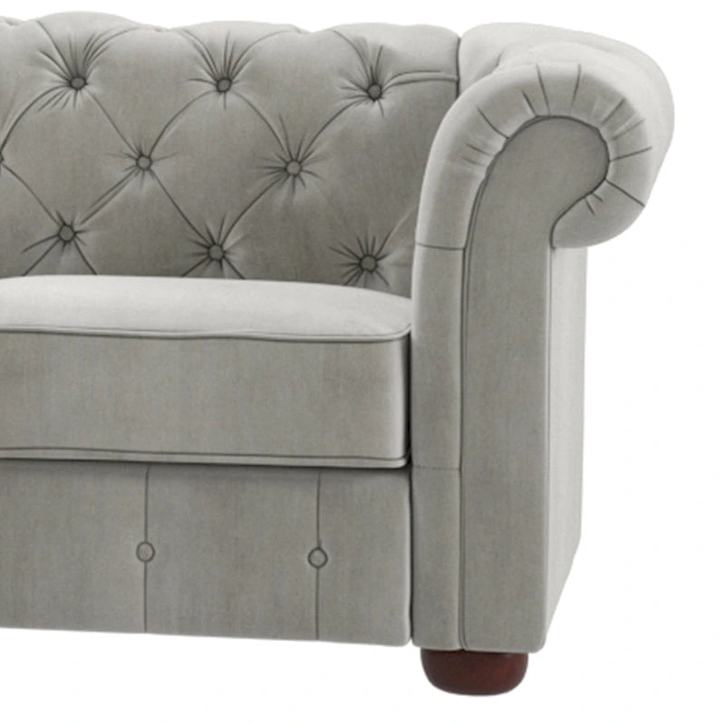 Knightsbridge Scrolled Arm Chesterfield Sectional by