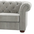 Knightsbridge Scrolled Arm Chesterfield Sectional by