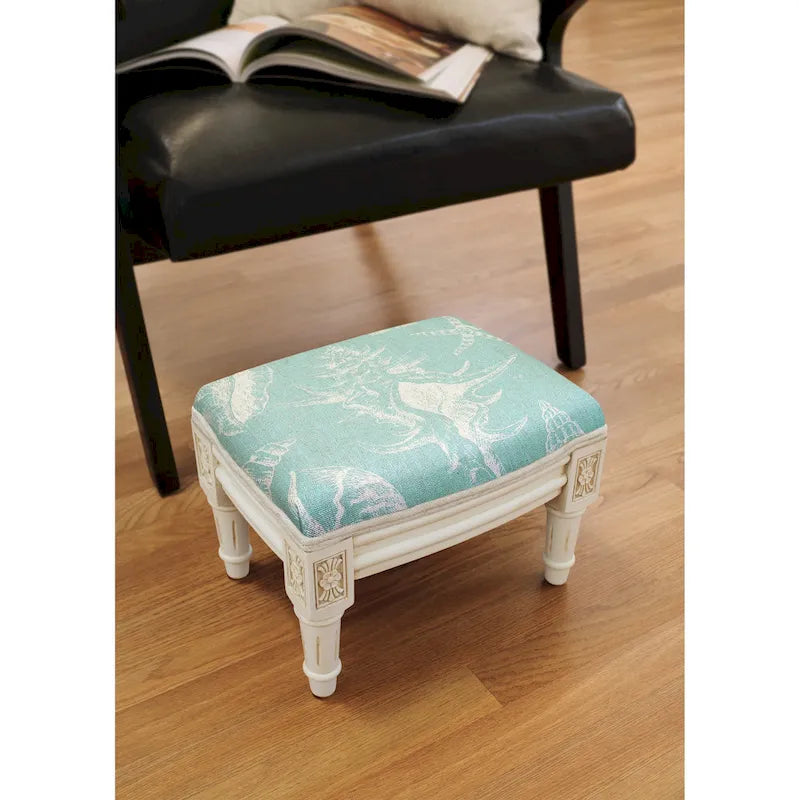  Algiers Seashells Footstool
