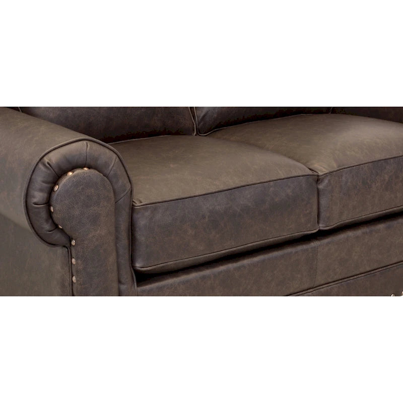 Made in USA  Top Grain Leather Sofa and Loveseat Set