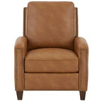 Julian Faux Leather Push Back Recliner by