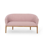 Galena Mid-century Modern Glam Loveseat by