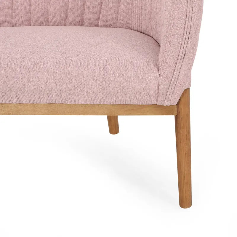 Galena Mid-century Modern Glam Loveseat by