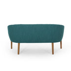 Galena Mid-century Modern Glam Loveseat by