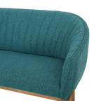 Galena Mid-century Modern Glam Loveseat by