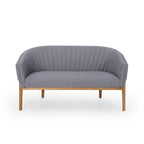 Galena Mid-century Modern Glam Loveseat by