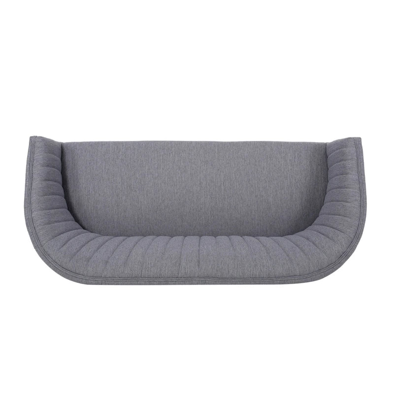 Galena Mid-century Modern Glam Loveseat by