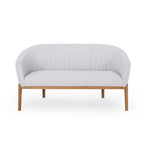 Galena Mid-century Modern Glam Loveseat by