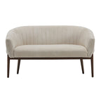 Galena Mid-century Modern Glam Loveseat by