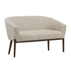 Galena Mid-century Modern Glam Loveseat by