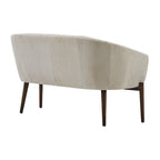Galena Mid-century Modern Glam Loveseat by