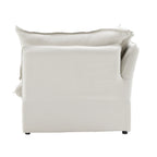 L-Shaped Linen Sectional Sofa Modern Comfortable Sofa