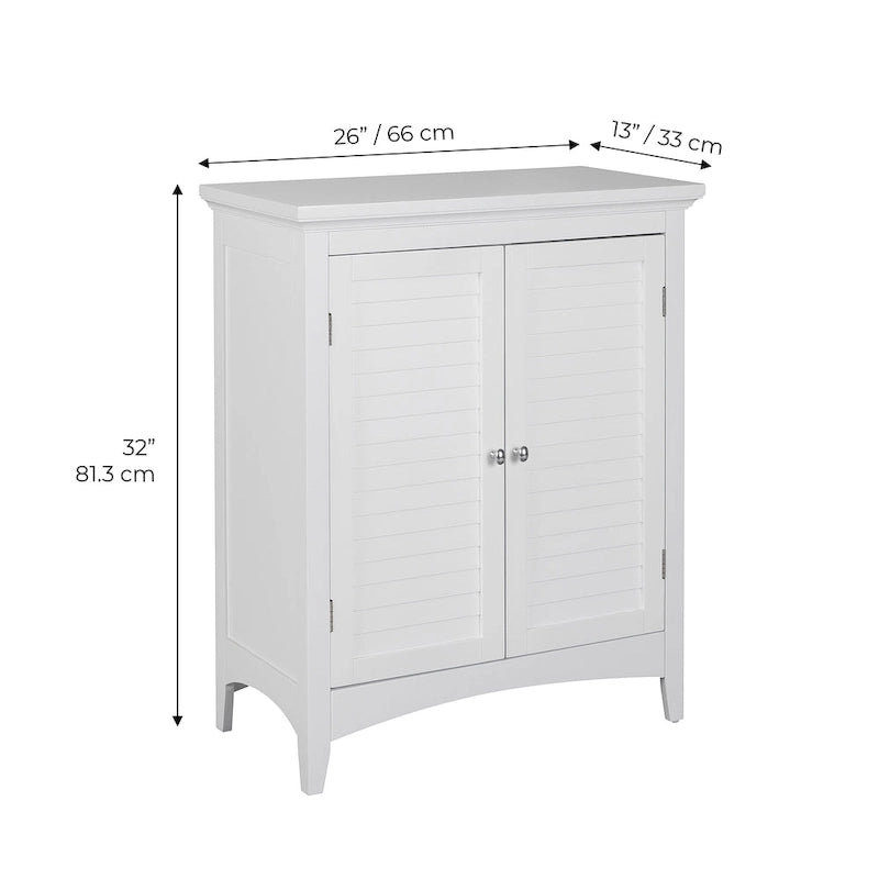 Glancy Two-Door Freestanding Floor Cabinet