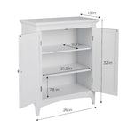 Glancy Two-Door Freestanding Floor Cabinet
