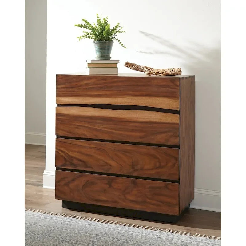 Tolt River Smokey Walnut 6-piece Storage Bedroom Set