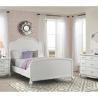  Kelly Panel Bed, White