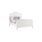 Kelly Panel Bed, White