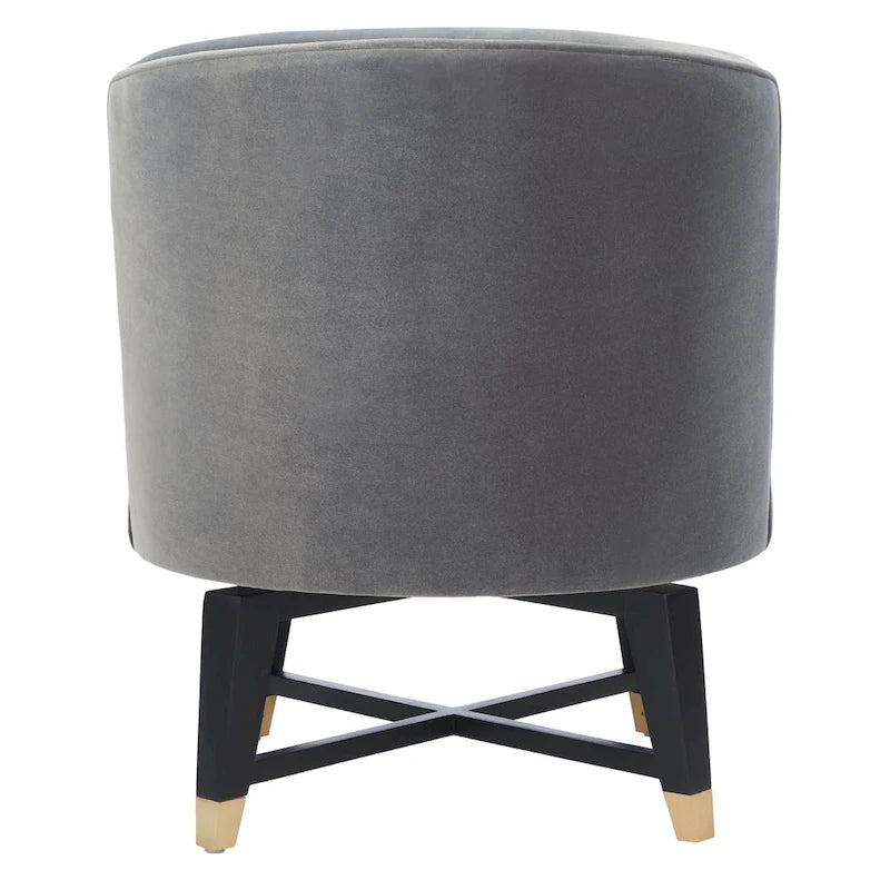 Couture Ginetta Swivel Accent Chair - 24 W x 26.8 L x 26 H - 24Wx27Dx26H