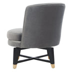 Couture Ginetta Swivel Accent Chair - 24 W x 26.8 L x 26 H - 24Wx27Dx26H