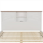 3-Pieces Full Bedroom Sets with Nightstand and Dresser