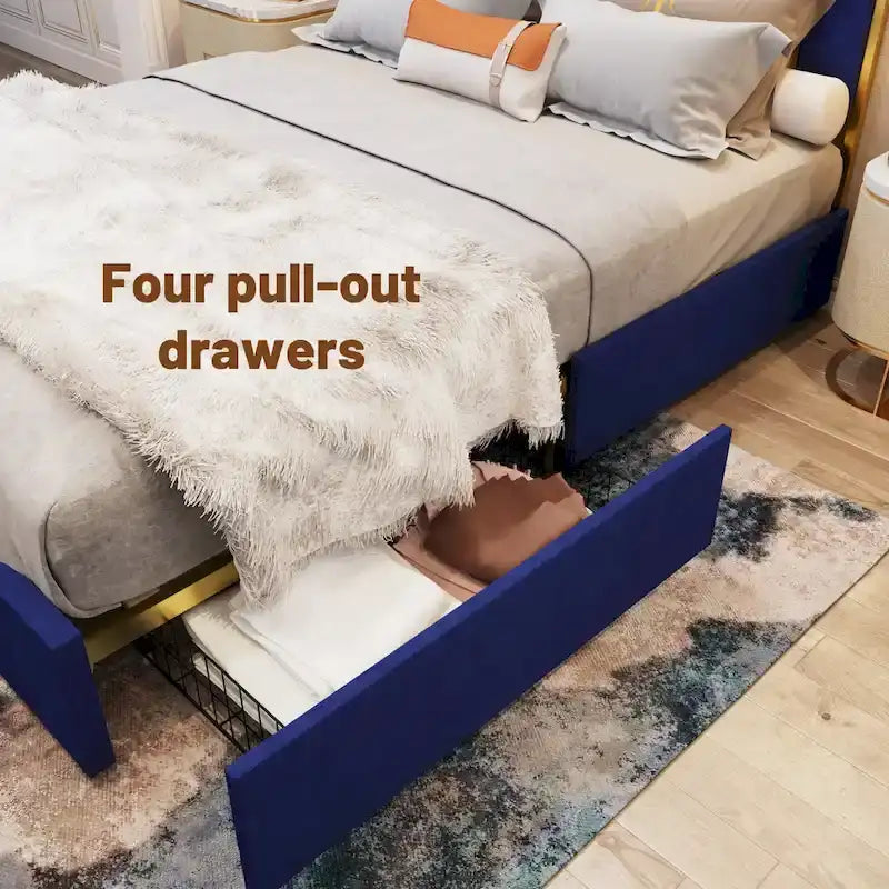 Queen Size Bed Frame and 59.06 Headboard