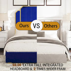 Queen Size Bed Frame and 59.06 Headboard
