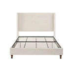 54 High Headboard Queen Peyton Upholstered Velvet Bed