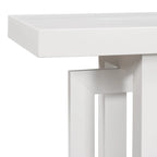 Console Table with Industrial-inspired Concrete Wood Top, Extra Long Entryway Table for Entryway, Hallway, Living Room