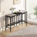 Long Dining Table Set