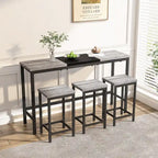 Long Dining Table Set