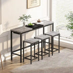 Long Dining Table Set