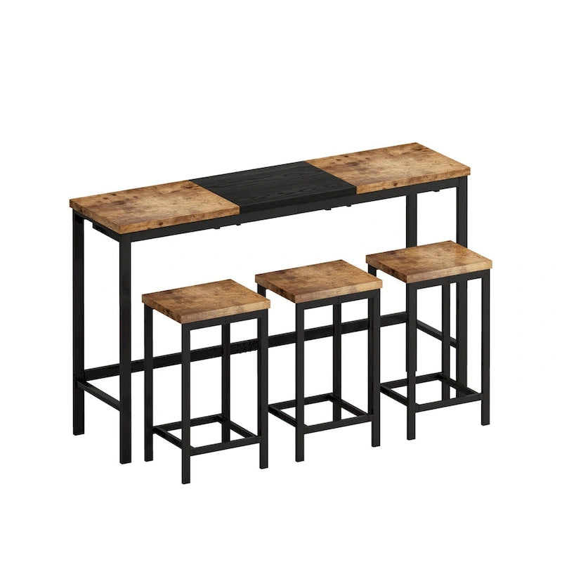 Long Dining Table Set