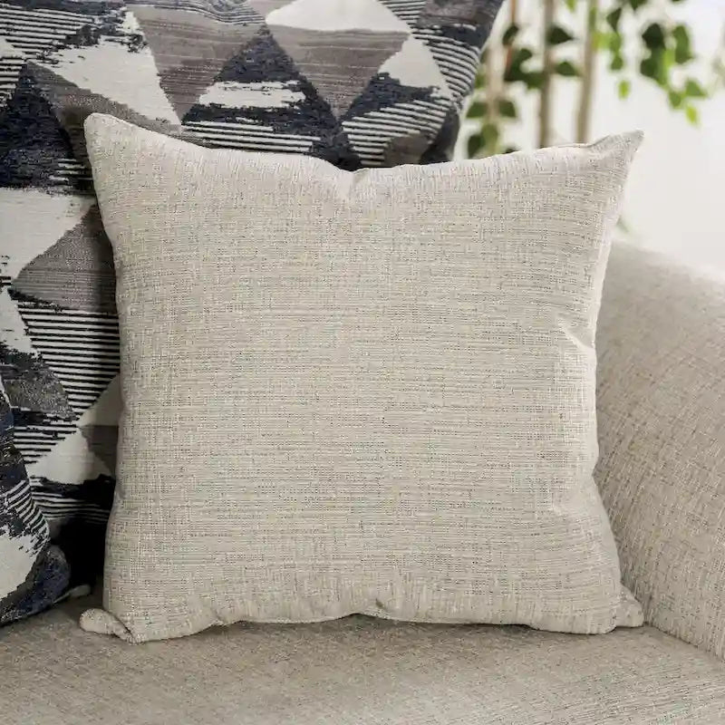 Culprina Traditional Light Grey Chenille Upholstered Rolled Arms Sofa by