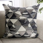 Culprina Traditional Light Grey Chenille Upholstered Rolled Arms Sofa by