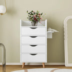 4 -Layer Salon Storage Cabinet