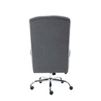 Iaen Wingback Office Chair For Desk, Linen Upholstery